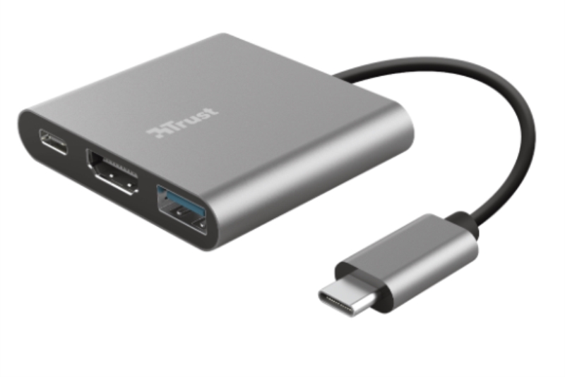 TRUST DALYX 3-IN-1 USB-C ADAPTER